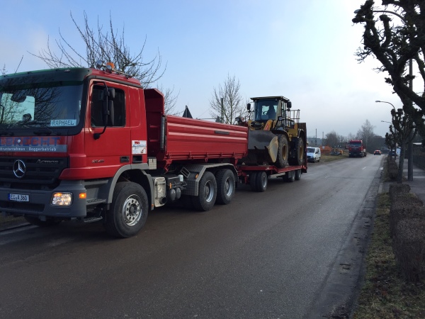 Radladertransport